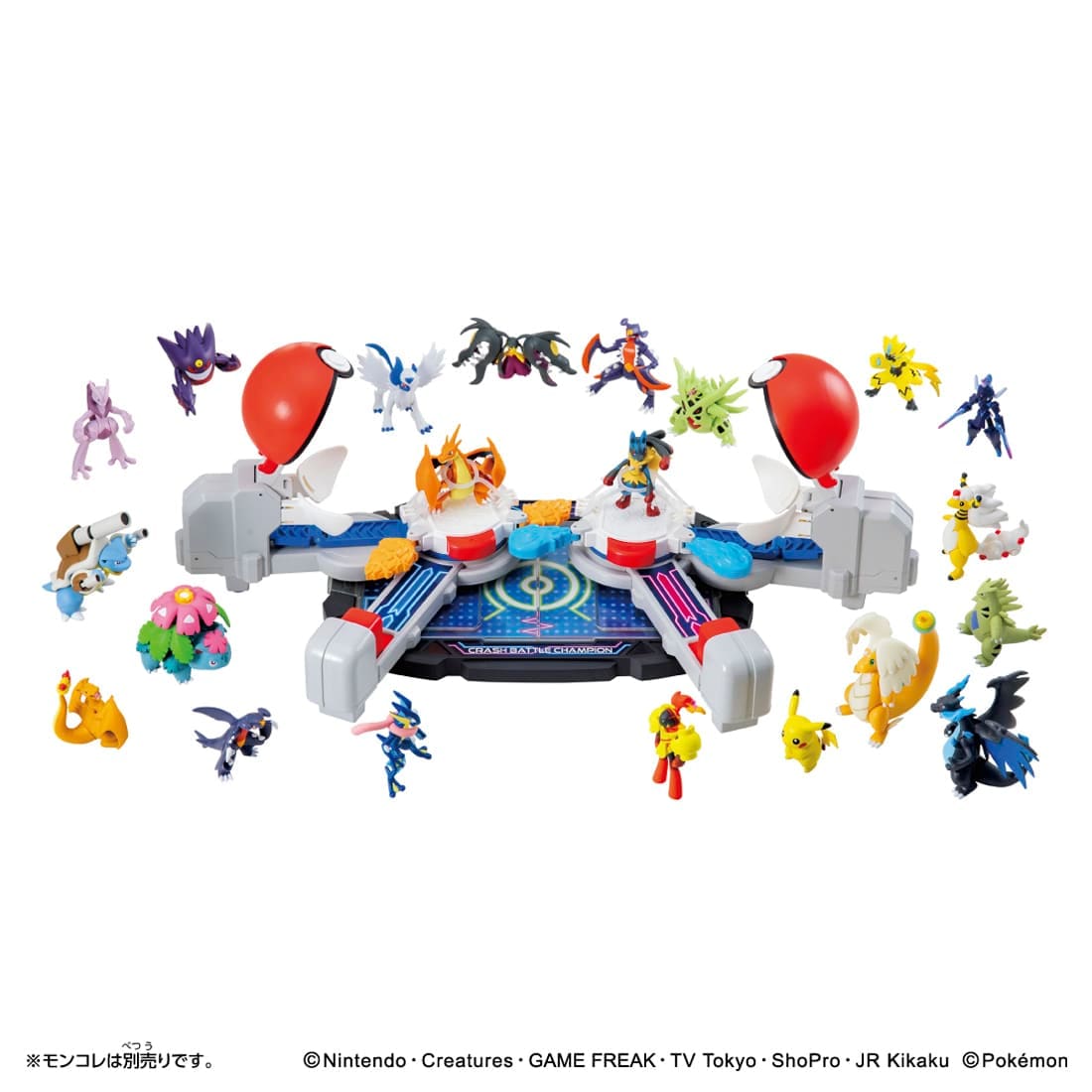 Takara Tomy Pokemon MonColle Clash Battle Champion Tabletop Toy Game
