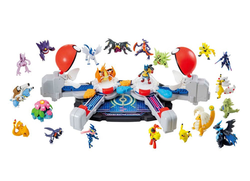 Load image into Gallery viewer, Takara Tomy Pokemon MonColle Clash Battle Champion Tabletop Toy Game
