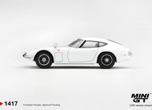 Load image into Gallery viewer, (Pre-order) Mini GT #1417 Toyota 2000GT  Pegasus White RHD Diecast Model Car
