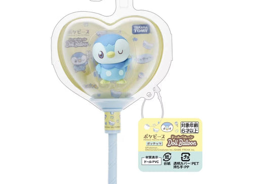 Load image into Gallery viewer, Takara Tomy Pokemon PokePiece Mini Doll Balloon Piplup
