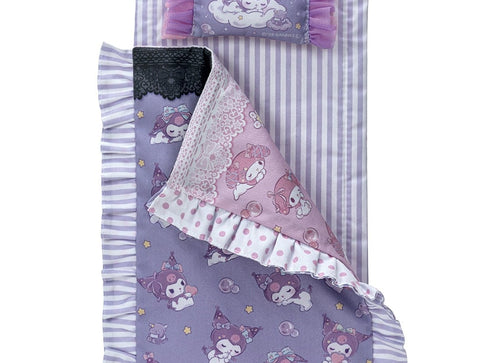 Load image into Gallery viewer, Takara Tomy Licca-chan, Kuromi, My Melody Reversible Blanket (NO DOLL)
