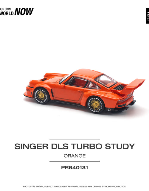Load image into Gallery viewer, POPRACE 1/64 SINGER DLS TURBO (TRACK) ORANGE *New Tooling Model Car
