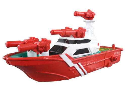 Load image into Gallery viewer, Takara Tomy Tomica Jobraver TJBDX Unite Fire Braver Fire Engine &amp; Boat Set
