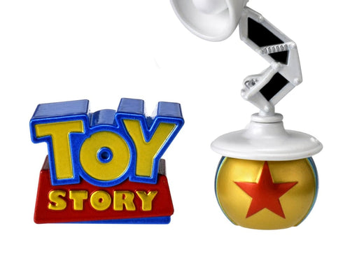 Load image into Gallery viewer, Takara Tomy Figure Toy Story 5 Diecast Pixar Lamp &amp; Logo Color Metallic Ver.

