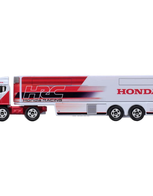 Load image into Gallery viewer, Takara Tomy Tomica Diecast Model #149 Long Type HRC Honda Motorhome Car
