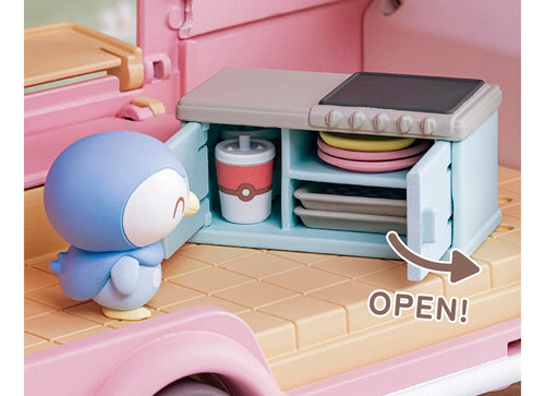 Load image into Gallery viewer, Takara Tomy Pokémon PokePiece Let's all help out! Mogumogu Kitchen Car
