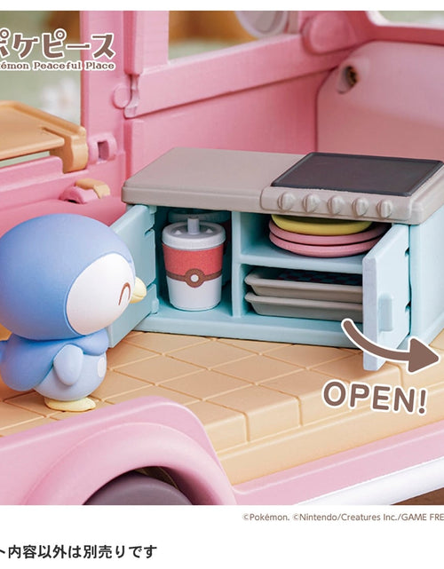 Load image into Gallery viewer, Takara Tomy Pokémon PokePiece Let&#39;s all help out! Mogumogu Kitchen Car
