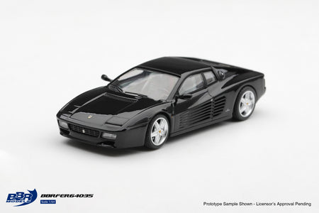 (Pre-order) BBR 1/64 Ferrari 512 TR Nero (Black) Diecast Model Car