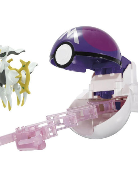 Takara Tomy Pokemon Moncolle PVC Mini Figure -Trouze Arceus Master Ball