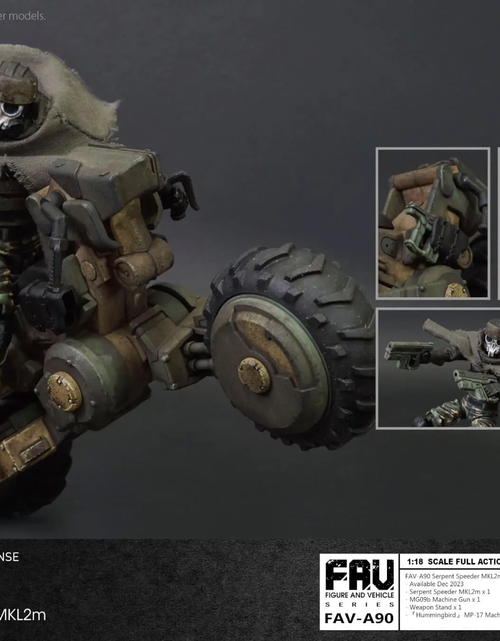 Load image into Gallery viewer, TOYS ALLIANCE x Acid Rain FAV-A90 Serpent Speeder MKL2m
