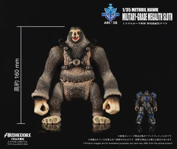 TA ARCHECORE 1/35 MITHRIL HAWK  Military-Grade Megalith Sloth
