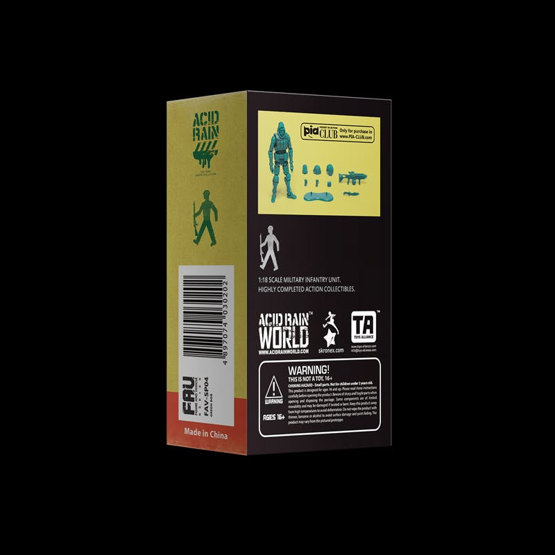 TA x Acid Rain World Acid Rain FAV-SP04 Green Bob 1:18 Figure