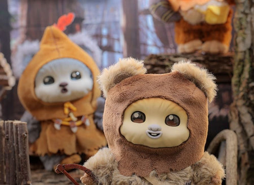 Load image into Gallery viewer, Hot Toys Star Wars Ewok Cosbi Plush Keychain Collection Series 2 (Full set of 8)
