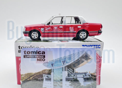Load image into Gallery viewer, Takara Tomy Tomytec Limited Vintage NEO Toyota Crown Comfort HK Taxi Red
