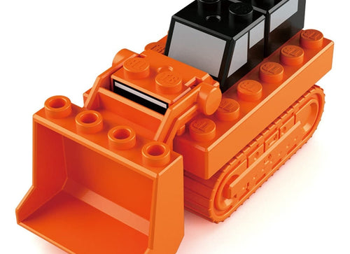 Load image into Gallery viewer, Takara Tomy Tomica Plarail Blocks Bulldozer set
