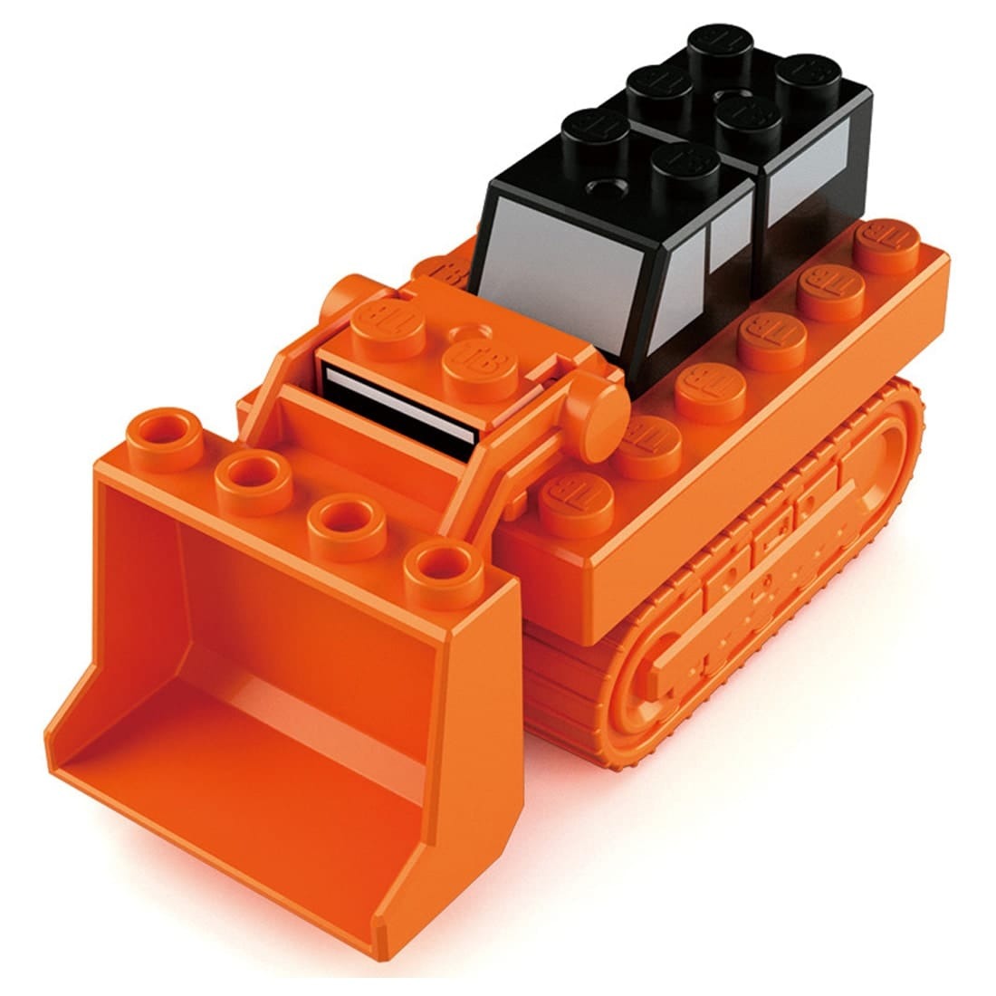 Takara Tomy Tomica Plarail Blocks Bulldozer set