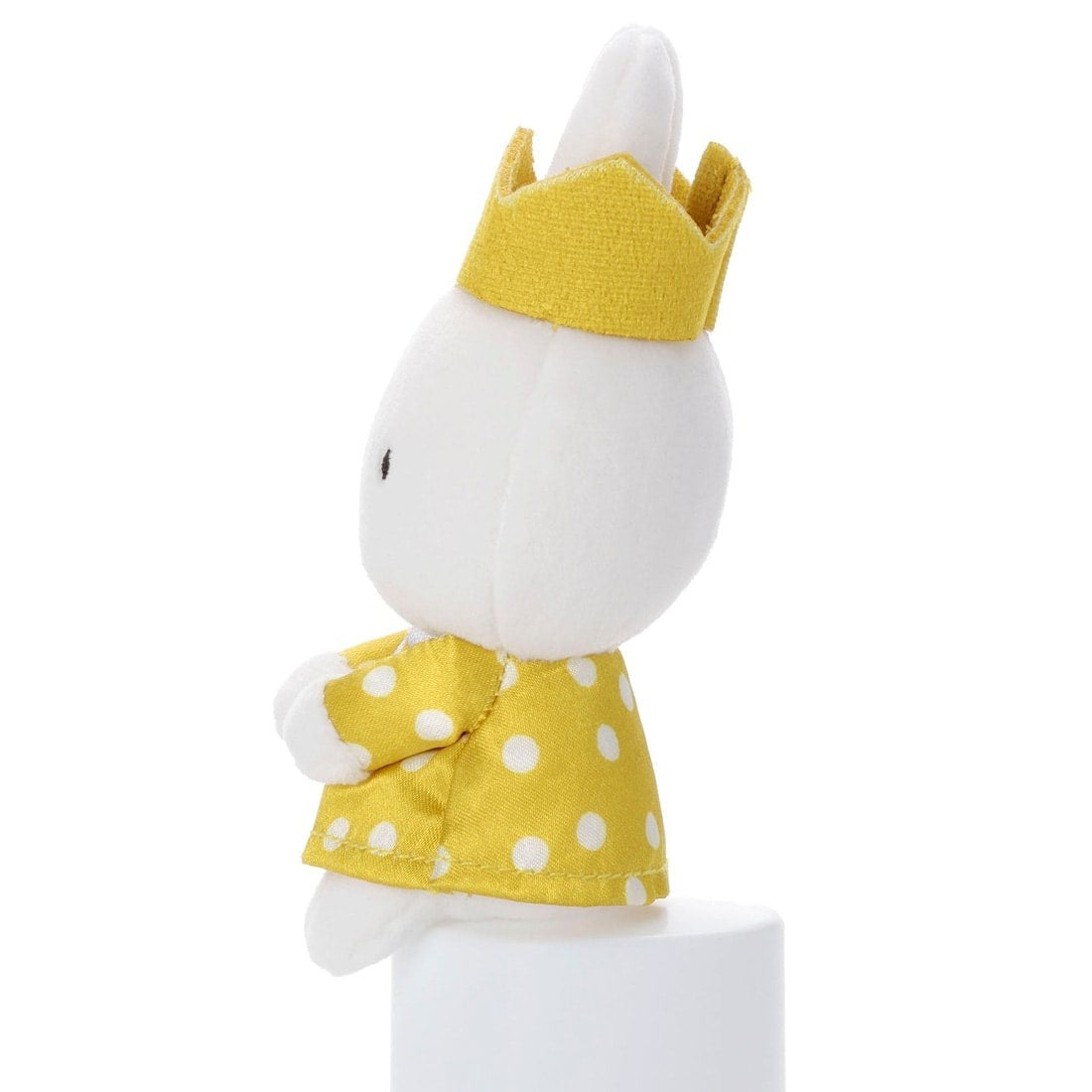 Takara Tomy A.R.T.S Plush - Bruna Miffy 70th Gold & Black Chokkori-san Crown Dot