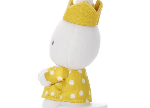 Load image into Gallery viewer, Takara Tomy A.R.T.S Plush - Bruna Miffy 70th Gold &amp; Black Chokkori-san Crown Dot
