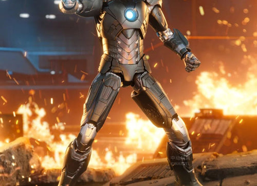 Load image into Gallery viewer, ZD Toys Marvel Avengers 1/10 Iron Man MK14 Action Figure Set
