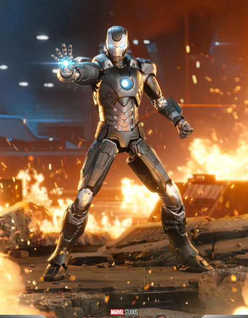 Load image into Gallery viewer, ZD Toys Marvel Avengers 1/10 Iron Man MK14 Action Figure Set
