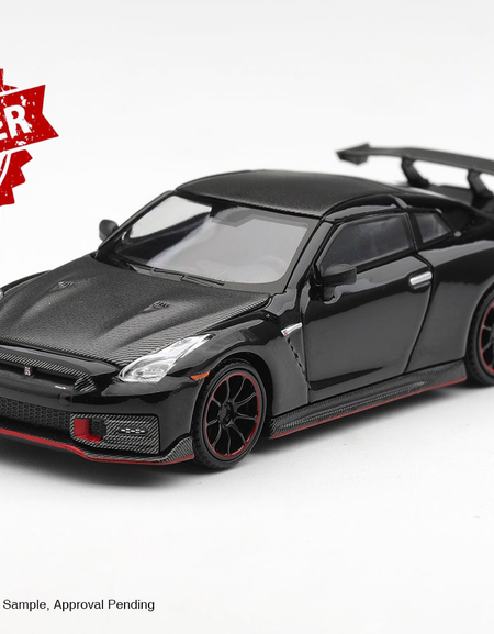 (Pre-order) Mini GT #1338 Nissan GT-R R35 Nismo Black RHD Diecast Model Car
