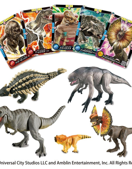 Takara Tomy Ania Figure Set - Jurassic World Ultimate D-Rex DX Set
