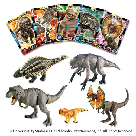 Takara Tomy Ania Figure Set - Jurassic World Ultimate D-Rex DX Set