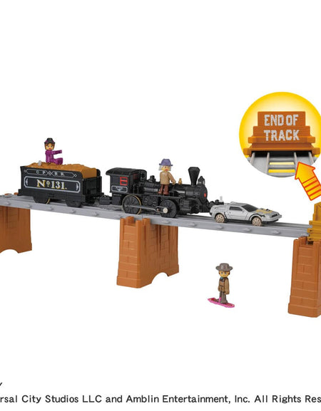 Takara Tomy Plarail Back to the Future Pt3 Steam Locomotive No.131 Time Machine