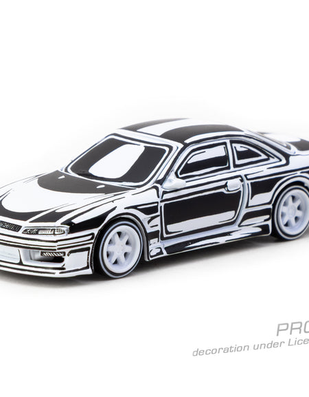 Tarmac Works 1/64 VERTEX Silvia (S 14) - Designed by JOSHUA VIDES