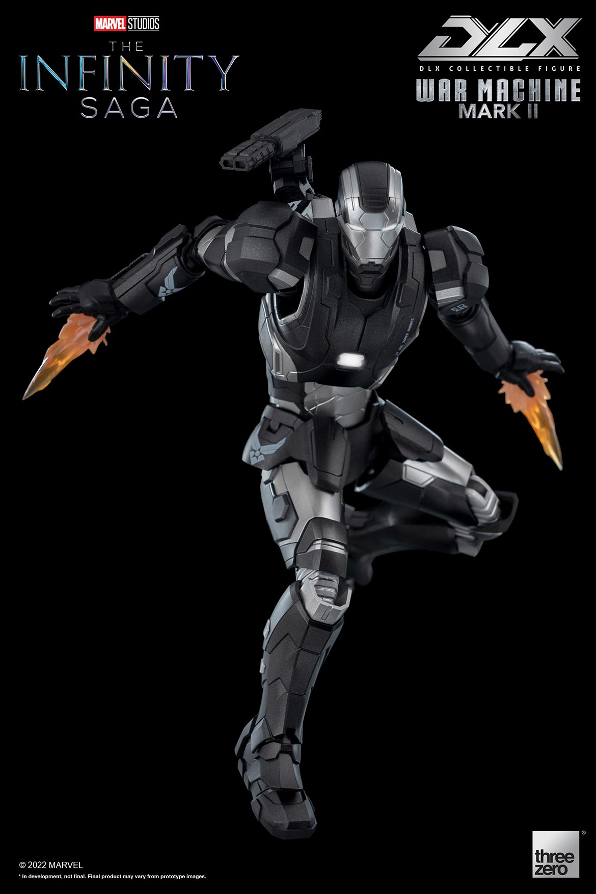 ThreeZero Marvel Studios: The Infinity Saga DLX War Machine Mark 2 Action Figure