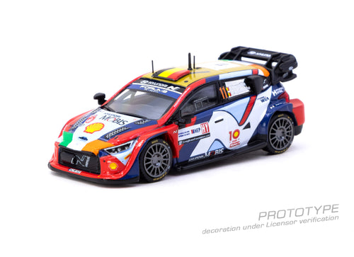 Load image into Gallery viewer, (Pre-order) Tarmac Works 1/64 Hyundai i20 N Rally1 Hybrid Croatia Rally 2024
