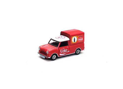 Load image into Gallery viewer, Tiny City Die-cast Model Car - 1/50 Morris Mini Pickup Coca-Cola
