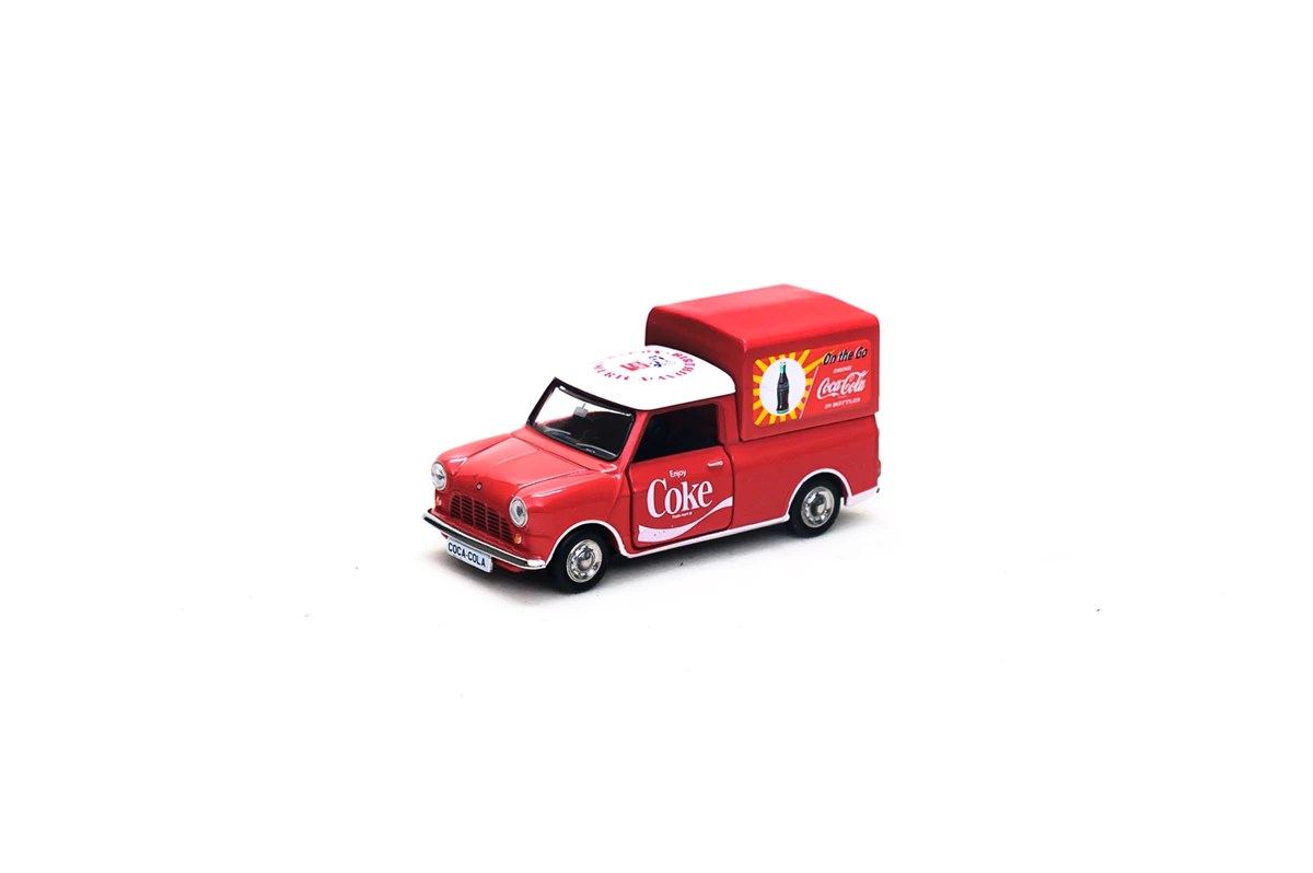 Tiny City Die-cast Model Car - 1/50 Morris Mini Pickup Coca-Cola