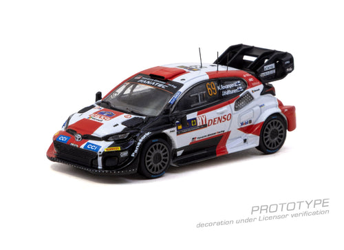Load image into Gallery viewer, (Pre-order) Tarmac Works 1/64 Toyota GR YARIS Rally1 HYBRID KALLE ROVANPERÄ 2023
