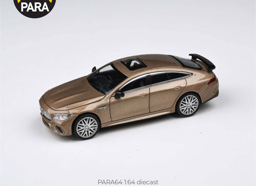 Load image into Gallery viewer, PARA64 1/64 2018 Mercedes-AMG GT 63 S - Kalahari Gold (RHD)
