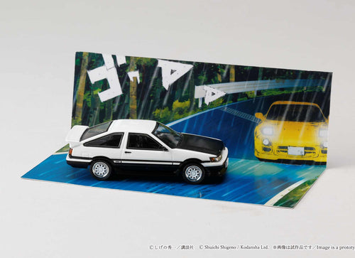 Load image into Gallery viewer, Hobby Japan 1/64 Toyota COROLLA LEVIN (AE86)/ INITIAL D Wataru Akiya
