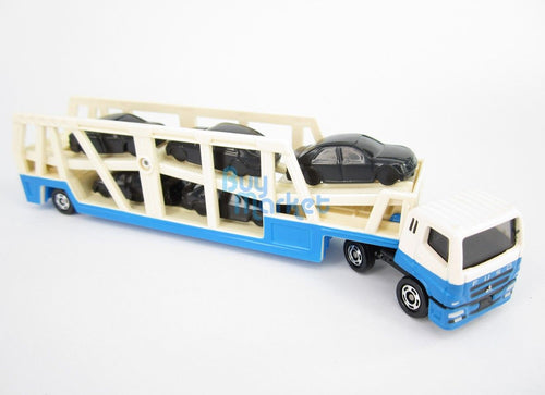 Load image into Gallery viewer, Takara Tomy Tomica #131 Mitsubishi Fuso Super Great Transporter Diecast Toy Car
