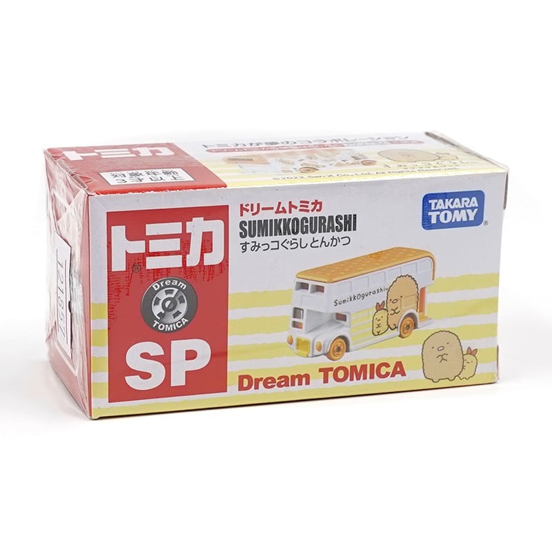 Takara Tomy Dream Tomica Sumikko Gurashi Tonkatsu Bus Asia Edition