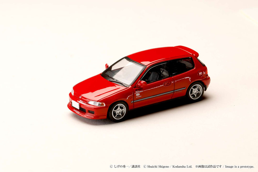 Hobby Japan 1/64 Honda CIVIC (EG6) Myogi Night Kids INITIAL D Shingo #HJDMD006