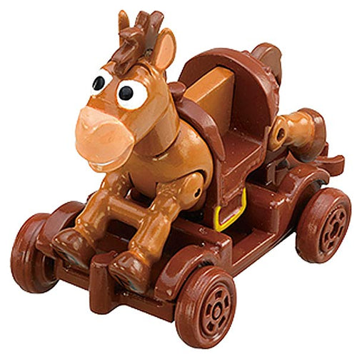 Load image into Gallery viewer, Takara Tomy Tomica Disney Motors TS-06 Toy Story 4 Bullseye &amp; Cart Diecast Car
