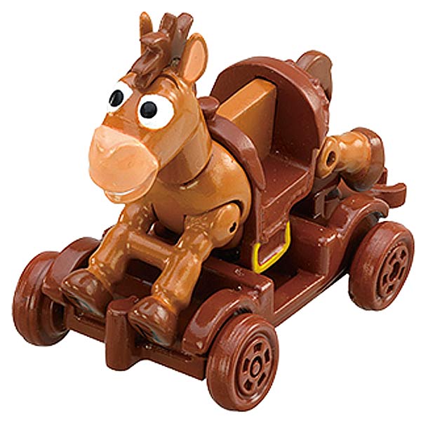 Takara Tomy Tomica Disney Motors TS-06 Toy Story 4 Bullseye & Cart Diecast Car