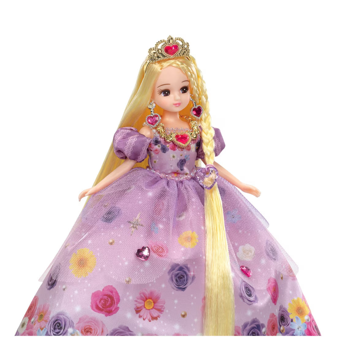 Takara Tomy Licca LD-31 Fantasy Princess Flower Long Hair Licca-chan Doll Set