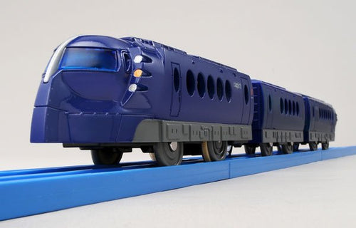 Load image into Gallery viewer, Takara Tomy Plarail Toy Train S-35 Nankai Rapi:T Rapito Blue Motorized Japan
