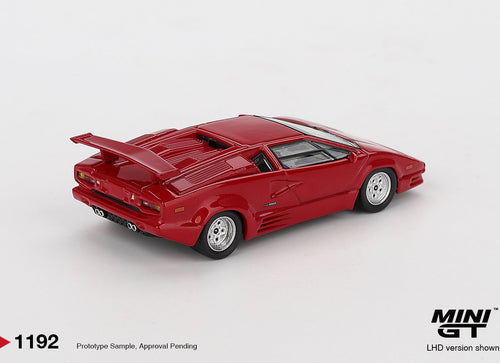 Load image into Gallery viewer, (Pre-order) MINI GT #1192 Lamborghini Countach 25th Anniversary Red Model Car

