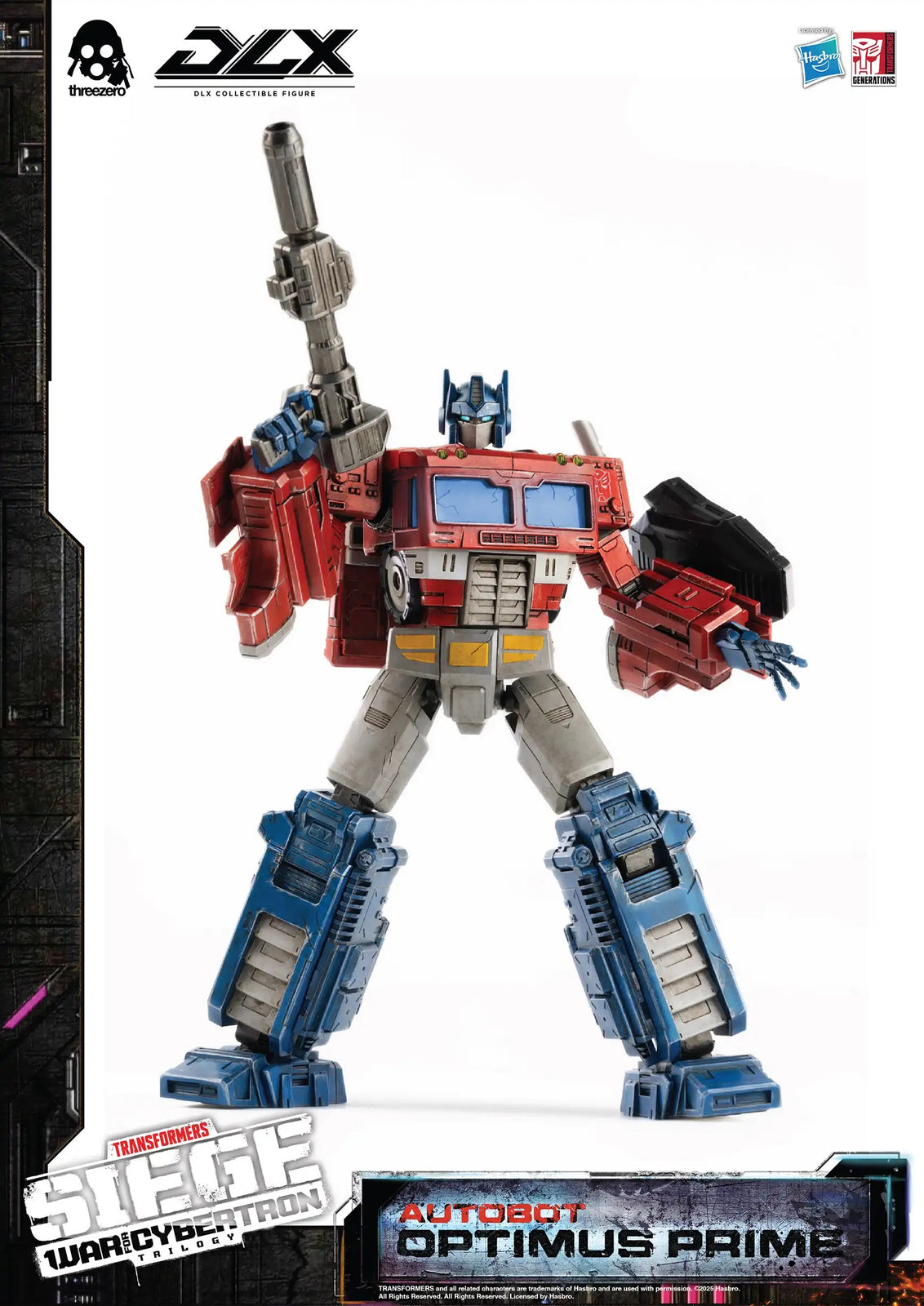 Threezero Transformers: War For Cybertron Trilogy DLX Optimus Prime