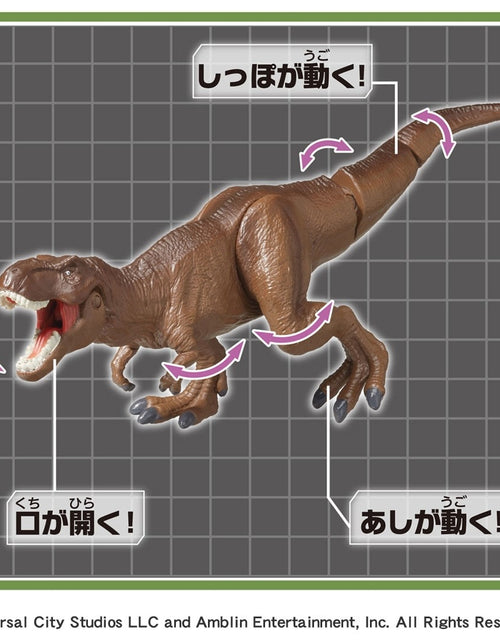 Load image into Gallery viewer, Takara Tomy ANIA Action Figure Jurassic World Capture Wannaget T-Rex
