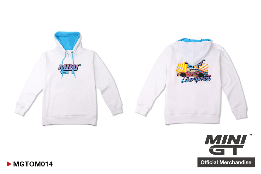 MINI GT Official MINI GT Pullover Hoodie - LB Kuma White M Size For Men & Women