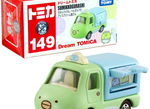 Load image into Gallery viewer, Takara Tomy Dream Tomica #149 Sumikkogurashi Penguin Ice Cream Diecast Toy Car
