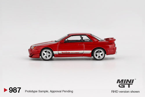 Load image into Gallery viewer, Mini GT #987 Nissan Skyline GT-R (R32) VeilSide Combat C-I Gem Red
