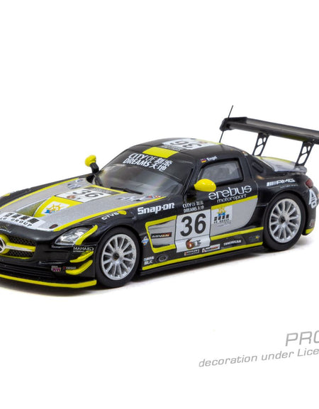 (Pre-order) Tarmac Works 1/64 Mercedes-Benz SLS AMG GT3 Macau GT Cup 2013